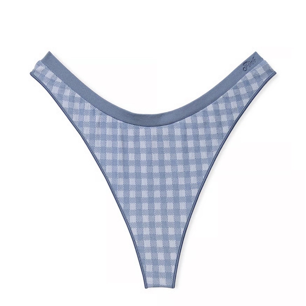 PINK Seamless High-Leg Thong Panty Women Size XL